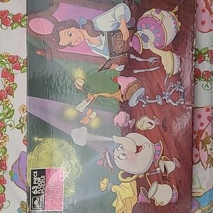 Vintage Disney Beauty and the Beast Floor Puzzle